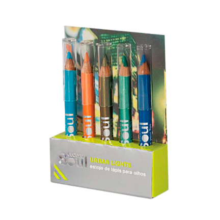 Soul Urban Lights Estojo de Lápis para Olhos - 5 unidades
