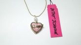 Corrente Betsey Johnson com Pingente de Coração