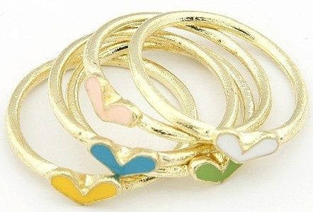 Conjunto de 5 Anéis