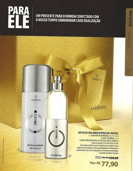 [Eudora] Estojo On Men Especial Natal