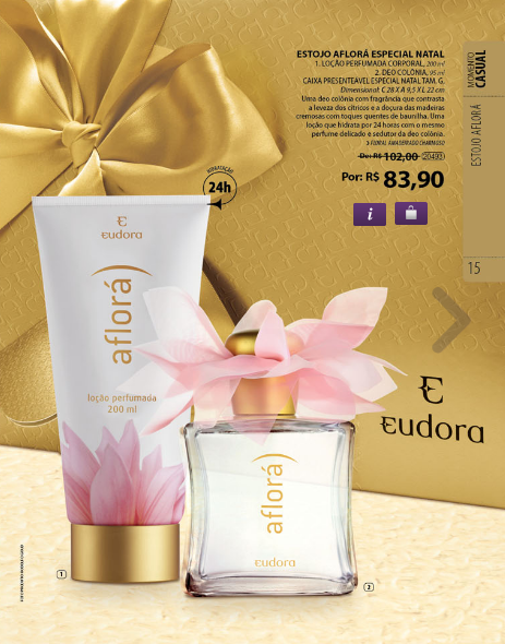 [Eudora] Estojo Aflorá Especial Natal