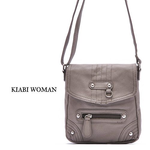 Bolsa Transversal Cinza